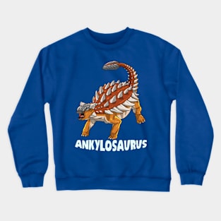 Ankylosaurus Dinosaur Design Crewneck Sweatshirt